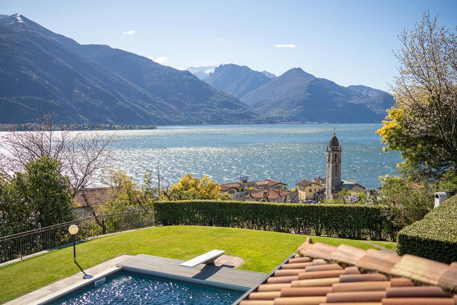 Villa Principessa - Stunning Villa With Panoramic Lake Como Views Cremia Bagian luar foto