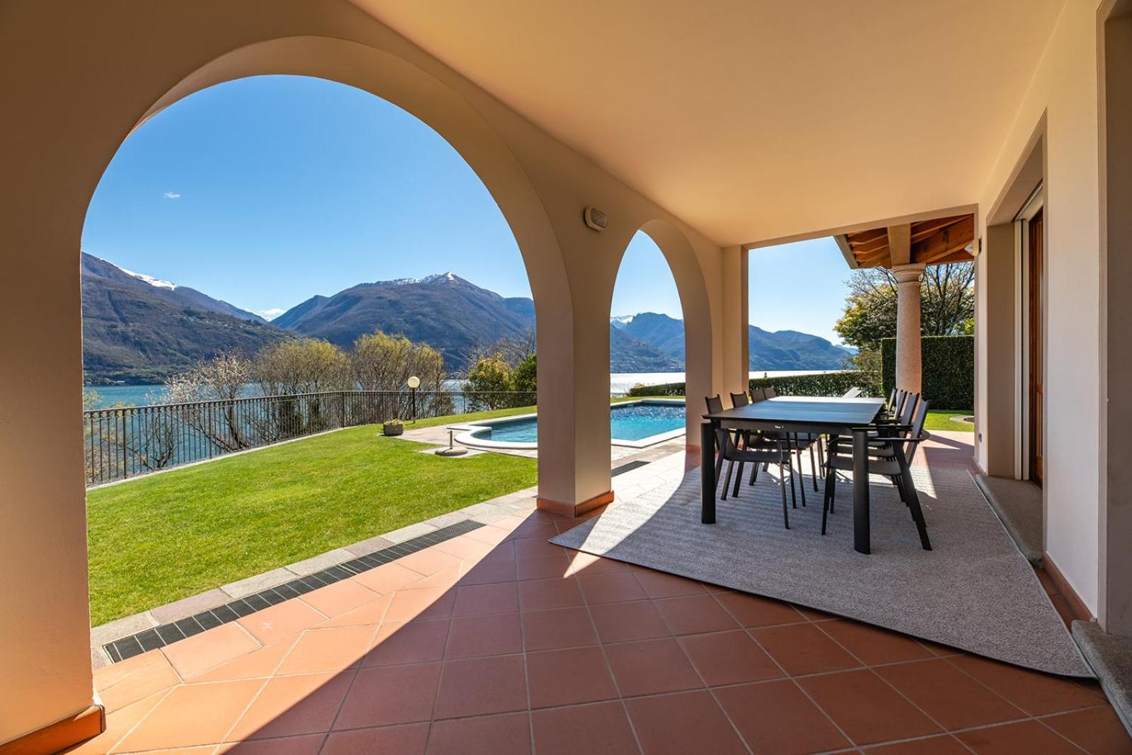Villa Principessa - Stunning Villa With Panoramic Lake Como Views Cremia Bagian luar foto